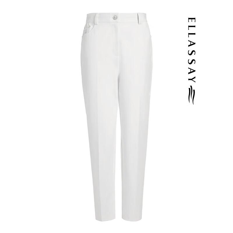 ELLASSAY Women's Comfort Cotton Trousers