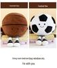Cross-border Football Plush Pillow - Basketball Doll Figurine Holiday Gift