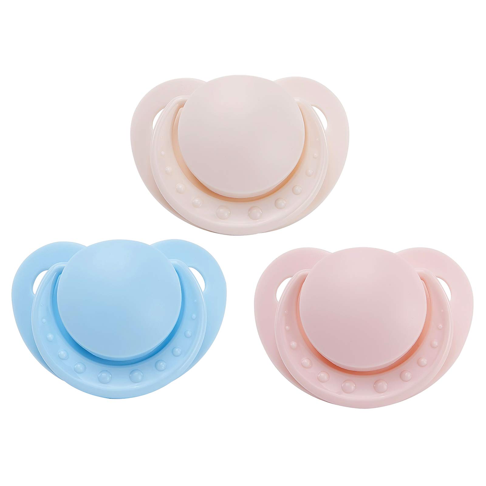 

Соски для взрослых LittleForBig, форма сердца с точками (Набор из 3 шт.) Доступны в розовом, небесно-голубом и цвете слоновой кости