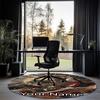 Custom Name Warhammer 40K Printed Round Rug Carpet Chair Rug Area Rug Entryway Doormats,for Office Chair Living Room Bedroom Kitchen Room.