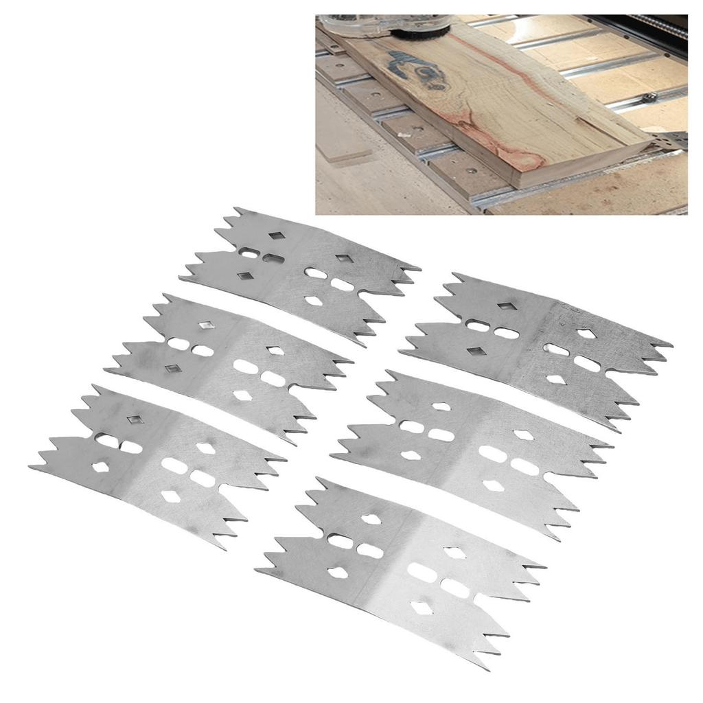 Slab Clamping Dogs Slab Clamping Dogs for Woodworking Tools Stainless Steel Fastening Plate Clamp Tool for Accurate Positioning