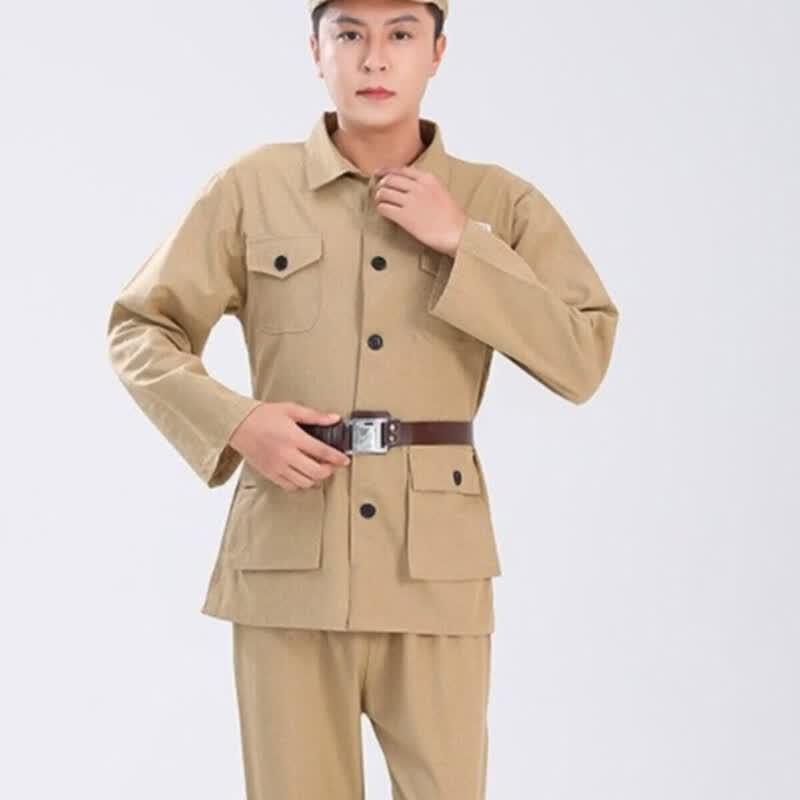 Costumi Militari Storici da Performance per Adulti Junpinjia