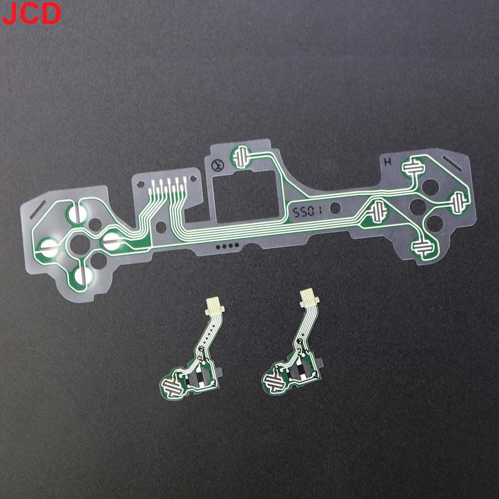 JCD 1pcs For PS5 Button Ribbon Circuit Board For PS5 V1 V2 Controller Replacement Conductive Film Keypad Flex Cable