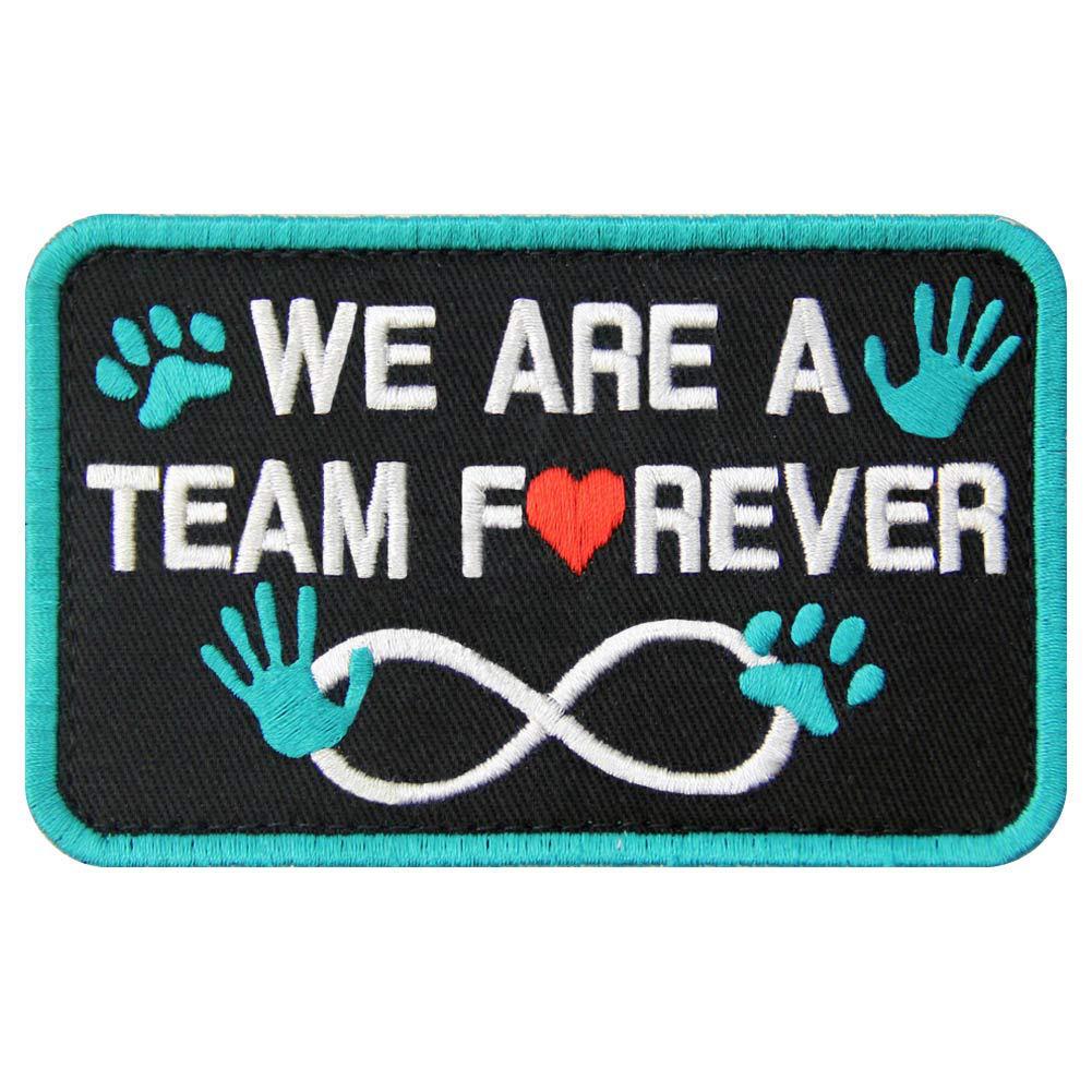 Шлейка для собаки-поводыря 2019 года с вышитой велкро-нашивкой