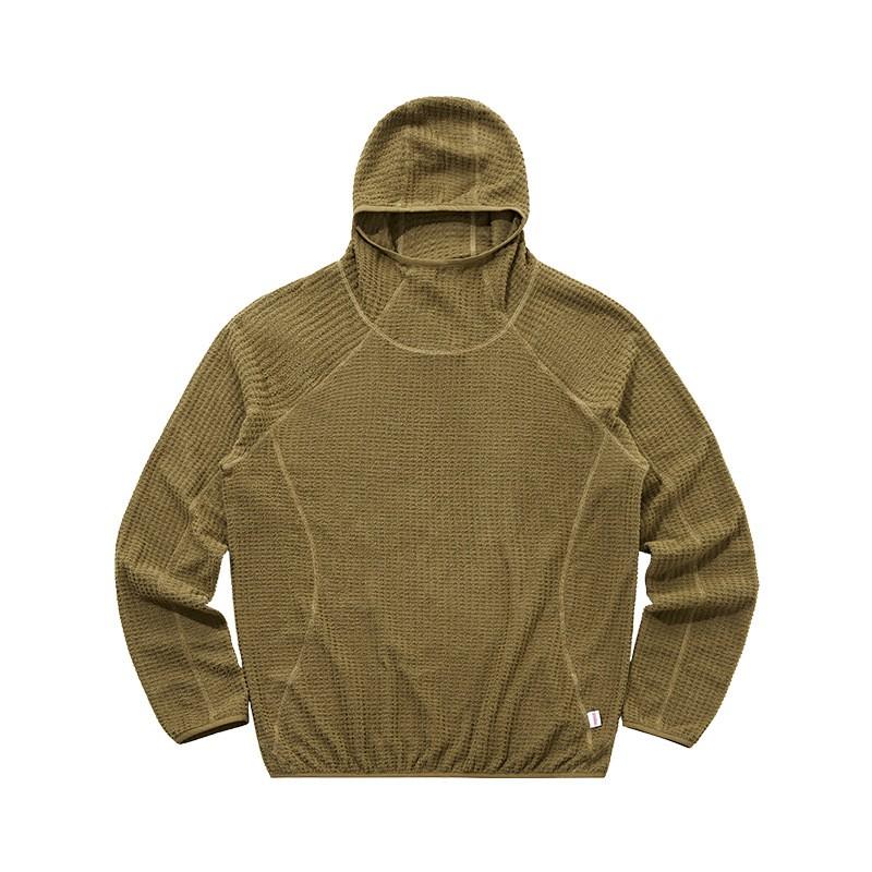 Mens Thermolite Air Fleece Hooded Sweatshirt 2026 Fall Lightweight Warm Casual Hoodie
