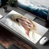 Helene Fischer Theme Mouse Pad, Non Slip Rubber Base, Multifunctional Office & Home Decor, Perfect for Workspace Personalization.