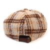Universal chemistry Brit Check Beige Beret Beret