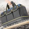 Multifunctional 13In-23Inch Tool Bag Thicken Big Capacity Waterproof Wear-Resistant Toolkit Multipocket Electrician Storage Bag