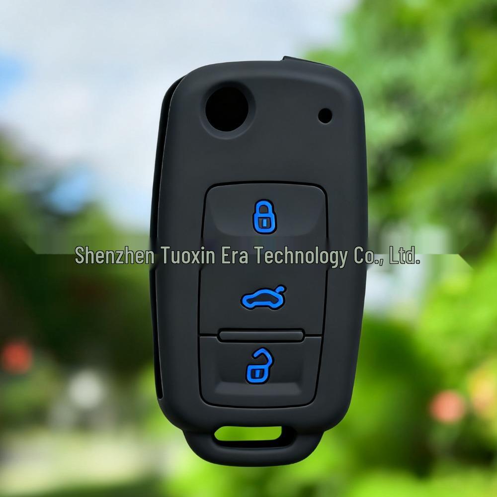 

Compatible Key Case for Volkswagen Golf, Polo, Tiguan, Jetta, Passat, Caddy, Santana, Scirocco, GTI чёрный