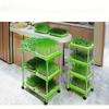 5pcs/set Hydroponic Seed Germination Trays Set - Plastic Indoor Gardening Kit Holes Reusable Plant Starter Trays
