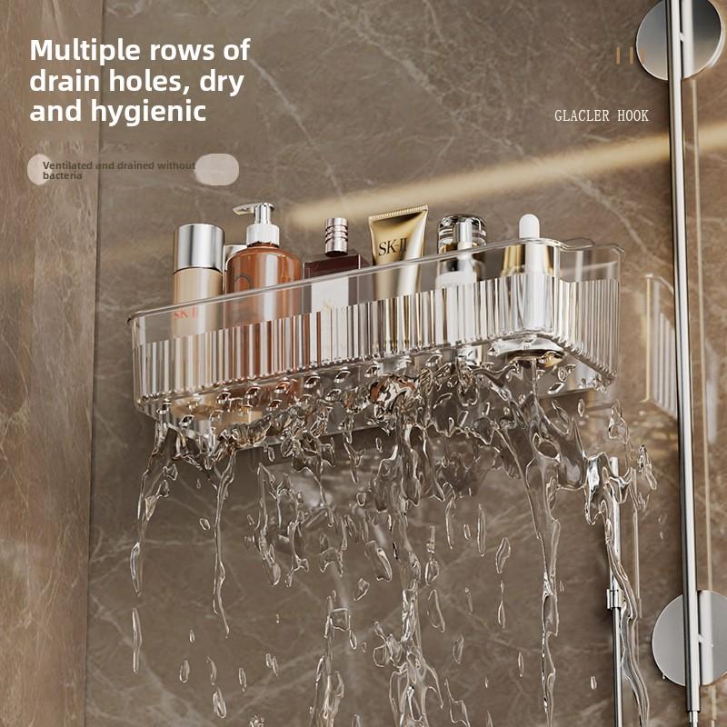 Bathroom Rack, Toilet, Toilet Supplies, Wall Hanging, No Punching On The Wall, Hand Washing Table, Cosmetics Storage Box