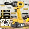 Mocny Bezszczotkowy Klucz Udarowy 20V Li-Ion 500W 1/2 Cala do Zastosowań Przemysłowych i DIY