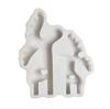 Lovely Reindeer Silicone Mould Christmas Elk Candle Molds Handmade Ornament Molds Casting Molds for Table Decoration