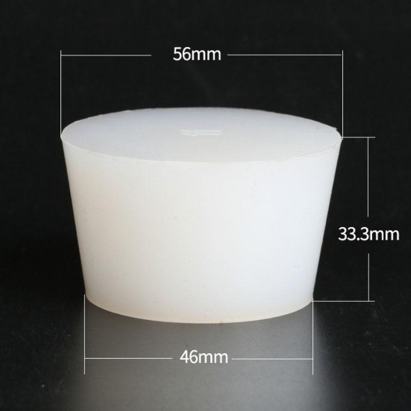 1Pc Clear Conical Rubber Stopper HIGH TEMP Silicone Plugs Sealing Tapered Rubber Plug For Electroplating Paint