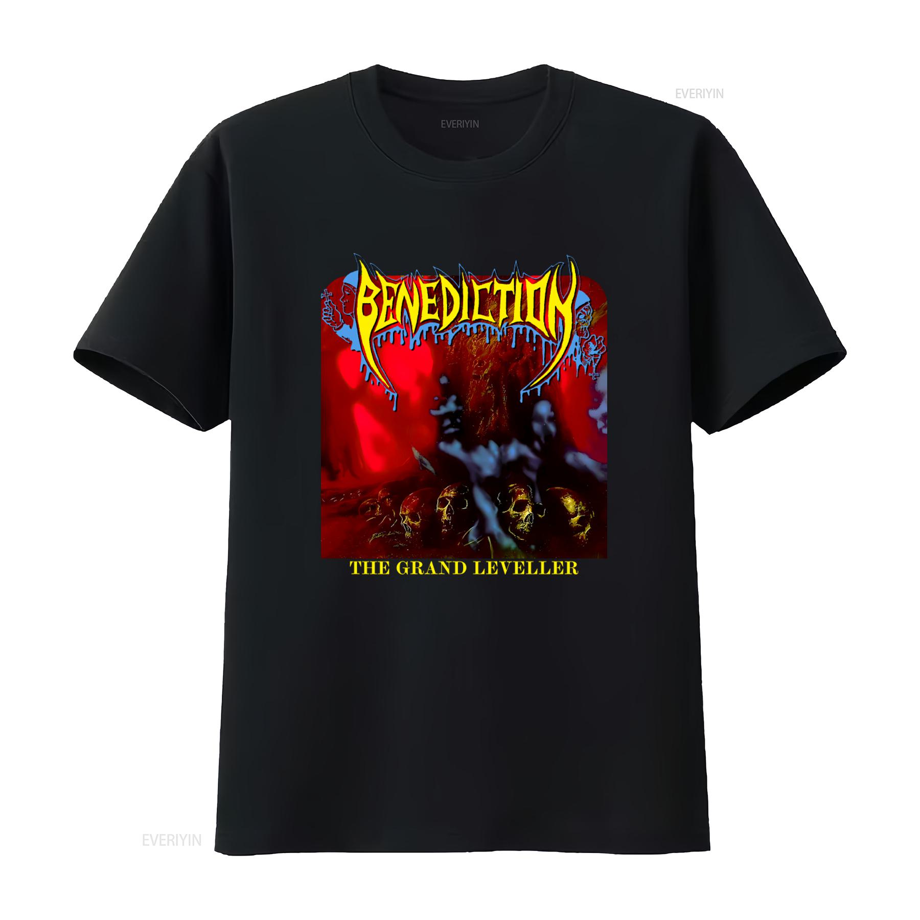 

Benediction The Grand Leveller Death Metal T Shirt Medium Size vintage Washed Slightly graphic Stylish Breathable Stretched 4XL