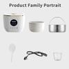 3L Large Capacity Electric Rice Cooker Multifunction Low Sugar Rice Cooking Machine Kitchen Non Stick Rice Cooker Steamer
