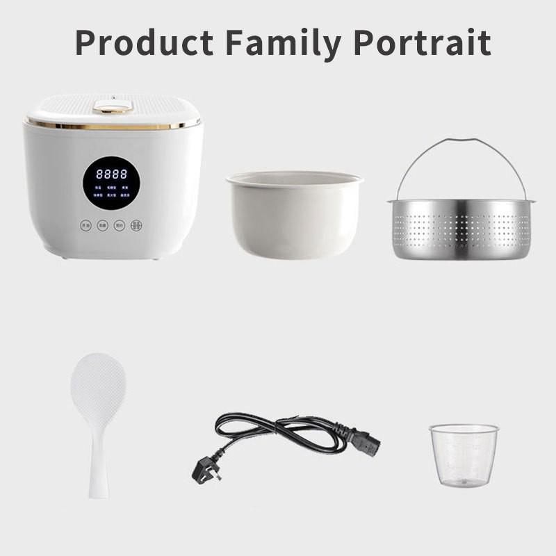 3L Large Capacity Electric Rice Cooker Multifunction Low Sugar Rice Cooking Machine Kitchen Non Stick Rice Cooker Steamer