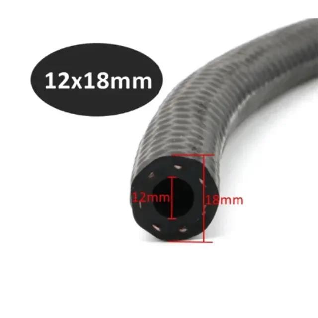 1M Benzin Diesel Ölbeständiger Gummi Schlauch NBR Flexibel Hochdruck Automobil Kraftstoffeinspritzung Rohr Innendurchmesser 4-25mm Kraftstoffleitung