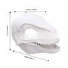 Maschera facciale a bocca di dinosauro per Halloween e Natale. Maschera animale carina dinosauro - Tirannosauro rex.