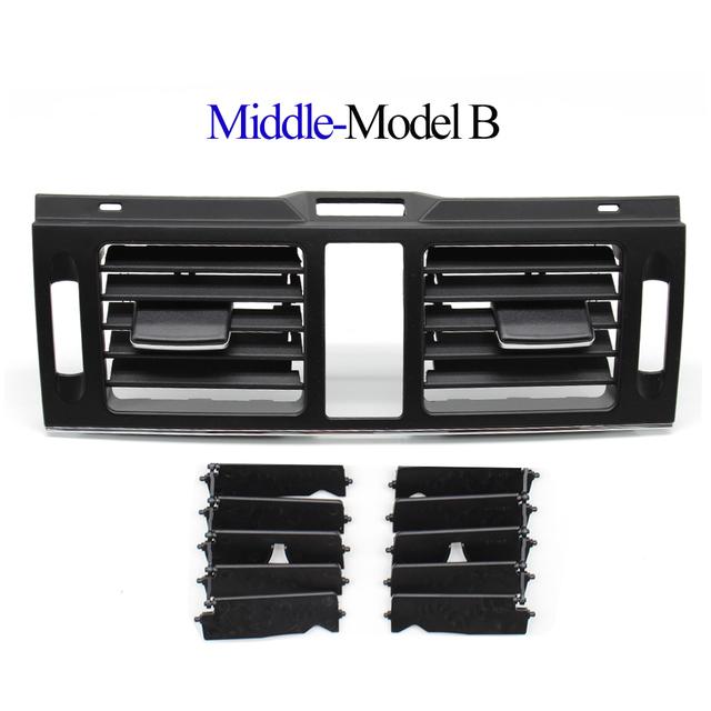 Ταμπλό W204 Κάλυμμα εξόδου μάσκας εξαερισμού AC για Mercedes Benz C Class C180 C200 C220 C260 C300 C350 2007-2011