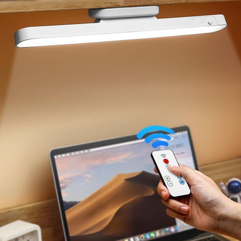 Led Light Magnetic Usb Charging And Plugging Dual-Use Stepless Dimming Cabinet Light Table Lamp Touch /Remote Control