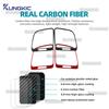 Carbon Fiber Style Interior Sticker for Volkswagen Sharan 7N Center Console 2010-2023