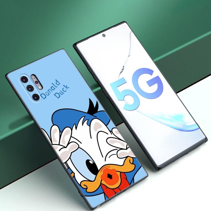 D-donald Duck Phone Case For Samsung Note 10 Lite 20 Ultra M04 M13 M32 4G M14 M33 M34 M42 M52 M53 M54 M55 5G M11 M12 M21 M31 M51