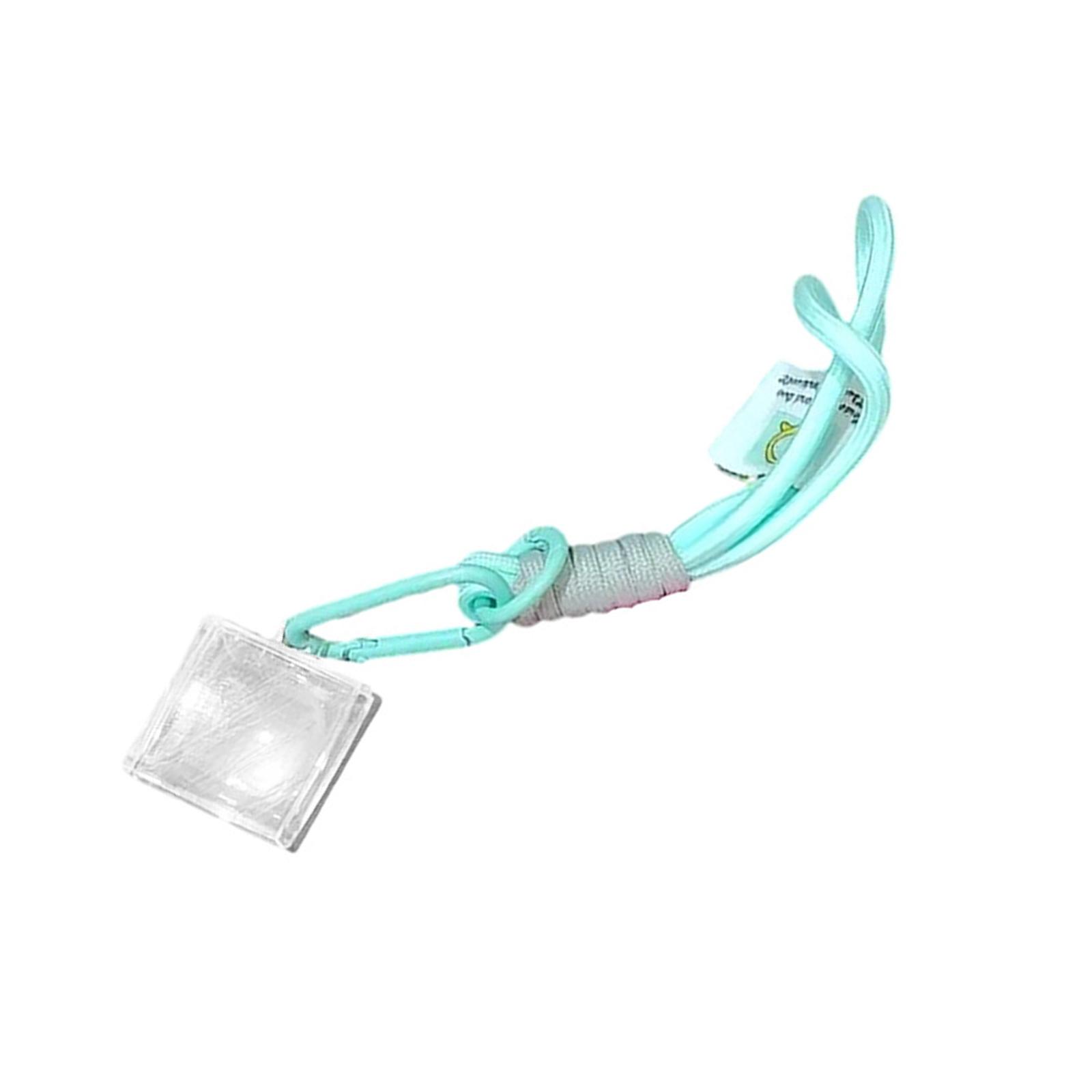 

Creative Pixel Mosaic Keychain Featuring Transparent Window Design For Unique Visual Experience And Travel Inspired Decoration синий