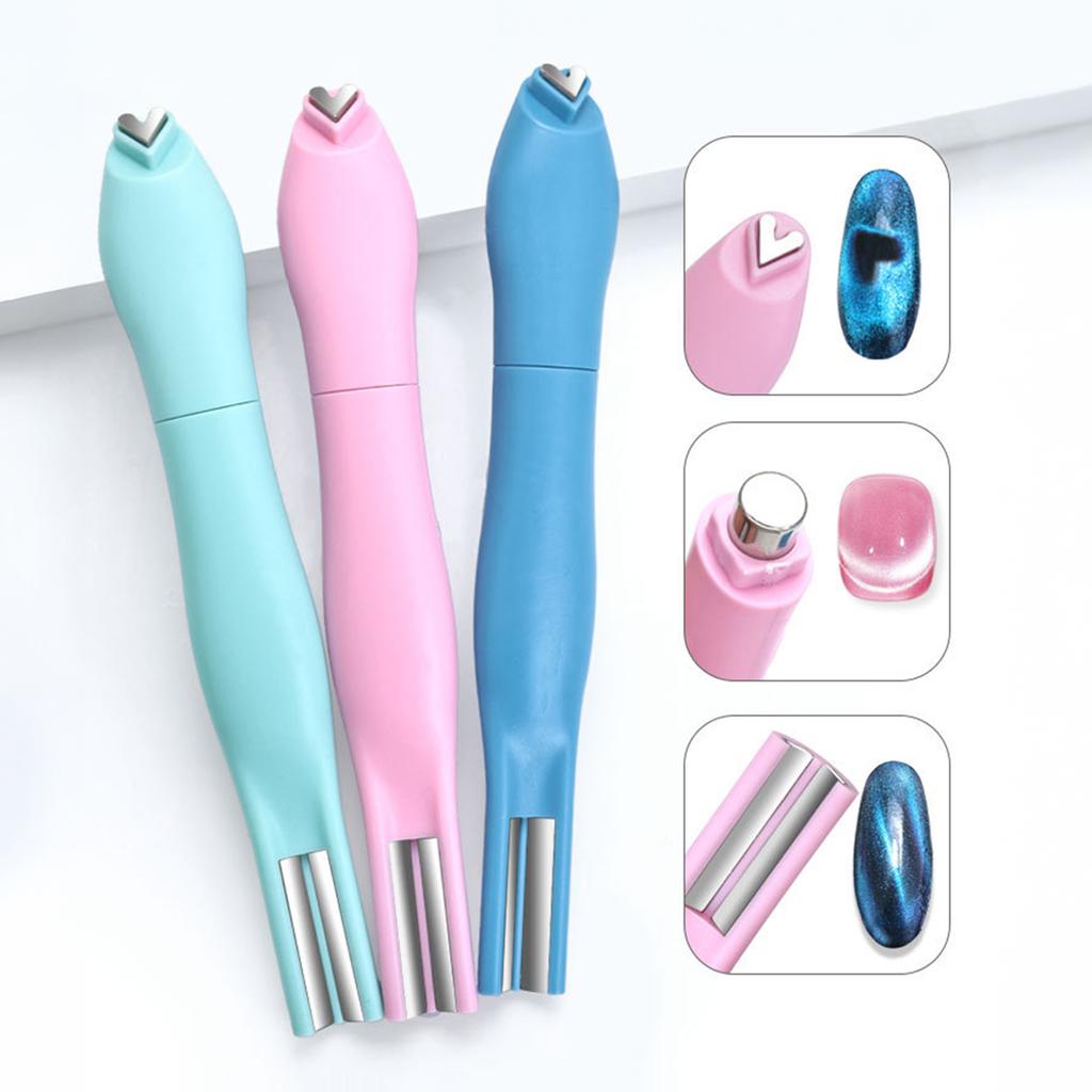 Heart Magnet for Cat Eye Gel Polish Multifunctional DIY Nails Design Tool for Nail Technician Or An At-Home