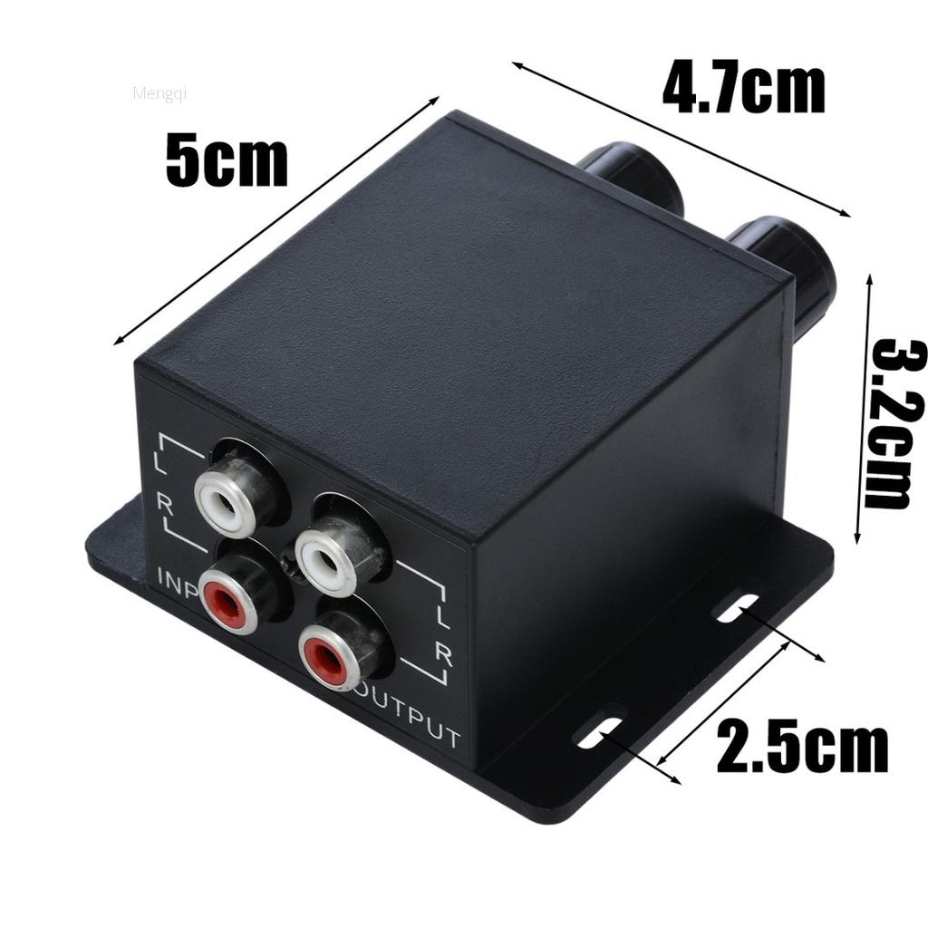 Buy Peigu Universal Car Amplifier Bass Controller RCA Gain Level Volume