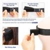 3pcs Elastic Wigs Bands Adjustable 3Pcs Comfortable Edge Bands For Wigs Wearers Hair Comb Styling Tool for Women
