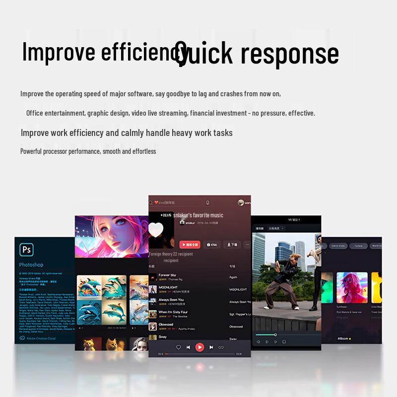 Century Star AMD A10-9700 Desktop PC with 27-inch Monitor (CN Version)