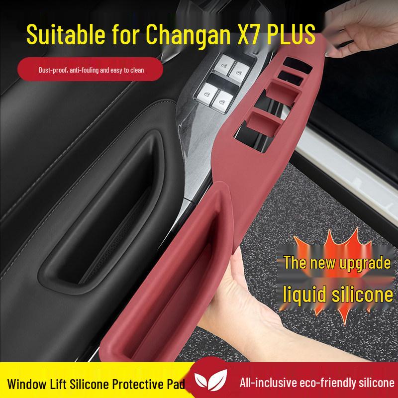 Changan X7 Plus Console & Door Handle Silicone Protection Pads