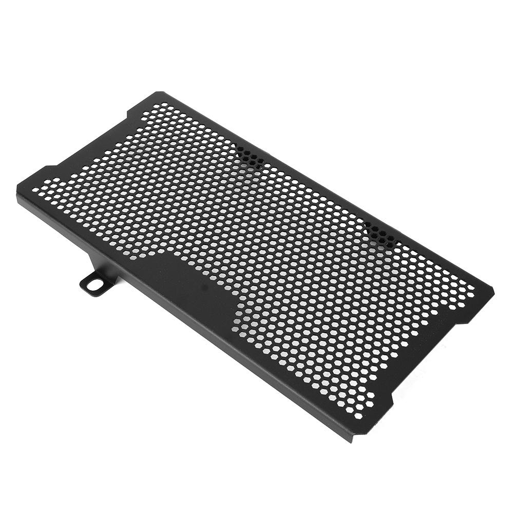 Black Aluminum Alloy Water Tank Radiator Grille Guard Cover Protector Fits for Kawasaki ER6N
