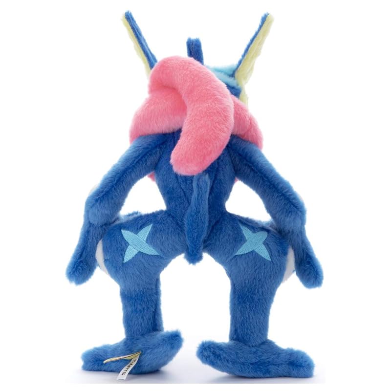 Takara Tomy Arts Pokémon I Choose You! Plush Greninja, Approximately 25cm Tall