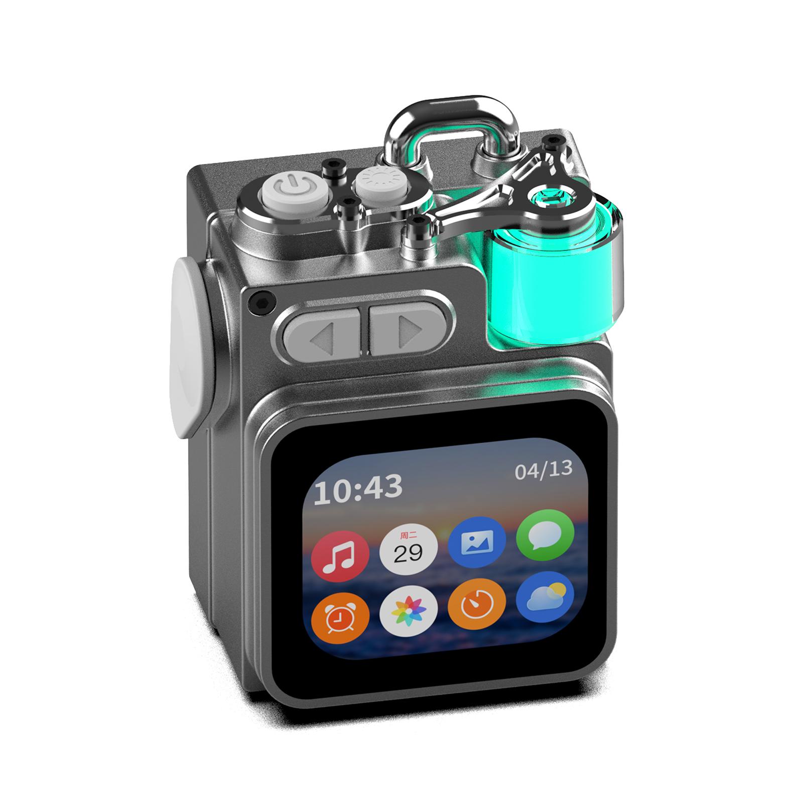 

Portable Small BT Speaker with Storage Bag HD Sound Music Player APP Interactive Smart Metal BT Speaker for Outdoor/Travel/Home CHINA