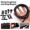 2/1M Car Wiper Spray Hose Set Car Windshield Cleaning Wipers Adjustable Nozzle Rubber Water Spray Hose I T Y Splitter Connector