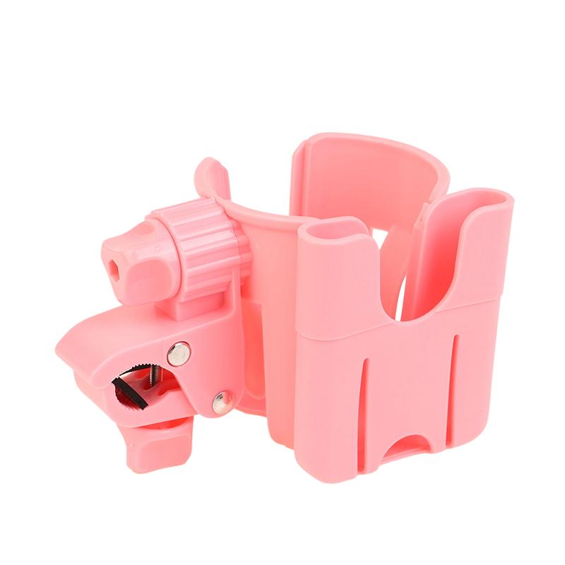 1 Piece Universal Bottle Holder 2-In-1 Stroller Water Cup Holder With Phone Holder For Wheelchair Toddler Diy Accessories