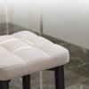 Nordic Home Luxury Upholstered Dining Chair Stackable Stool Simple Backrest Bedroom Makeup Chair for Dining Room