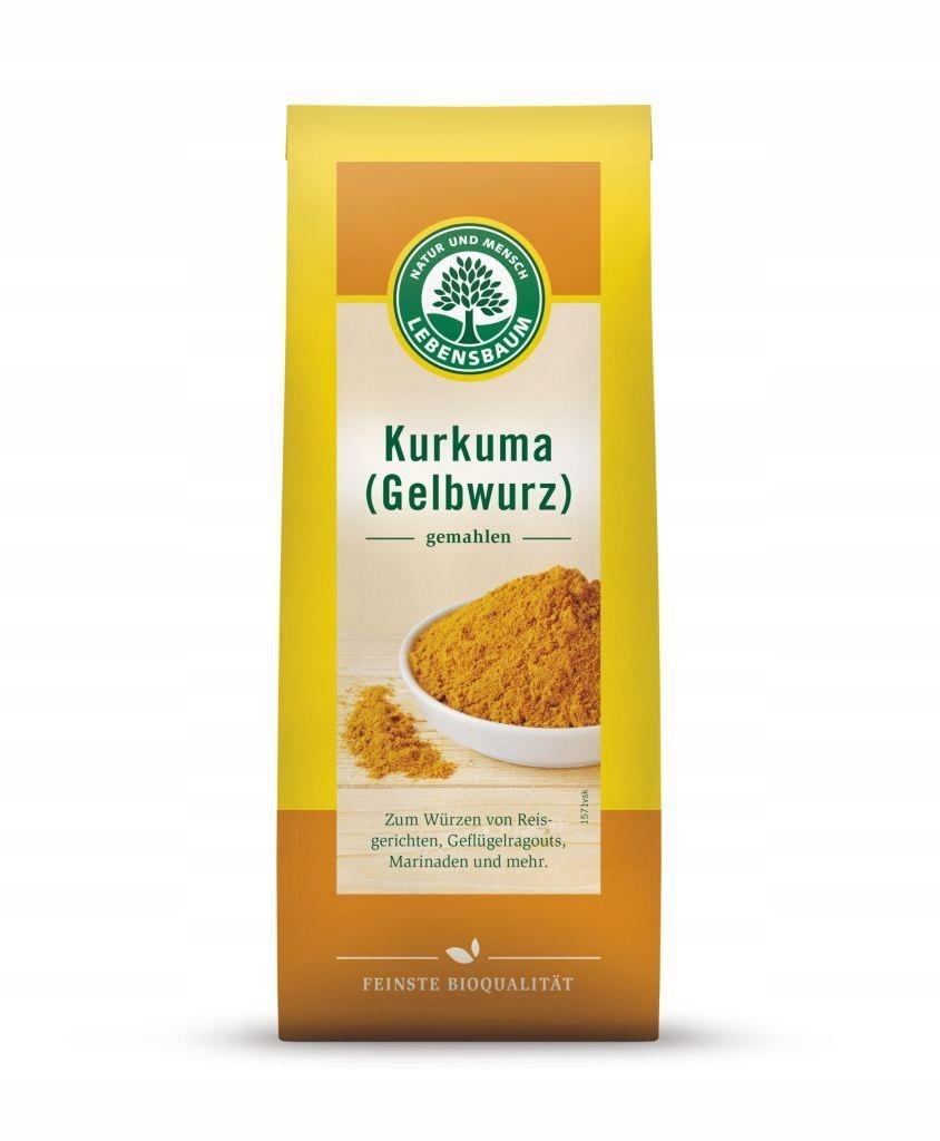 Organic Ground Turmeric 50 G - Lebensbaum