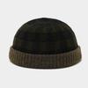 Gestreiftes Streetwear Docker-Hut Warmer Vermieter-Hut Retro Gestrickte Beanie-Mütze Unisex