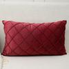 30x50CM Solid Color Rectangular Pillow Cover Ultra Soft Decorative Sofa Throw Cushion Cover Pillowcase Living Room Funda Cojin