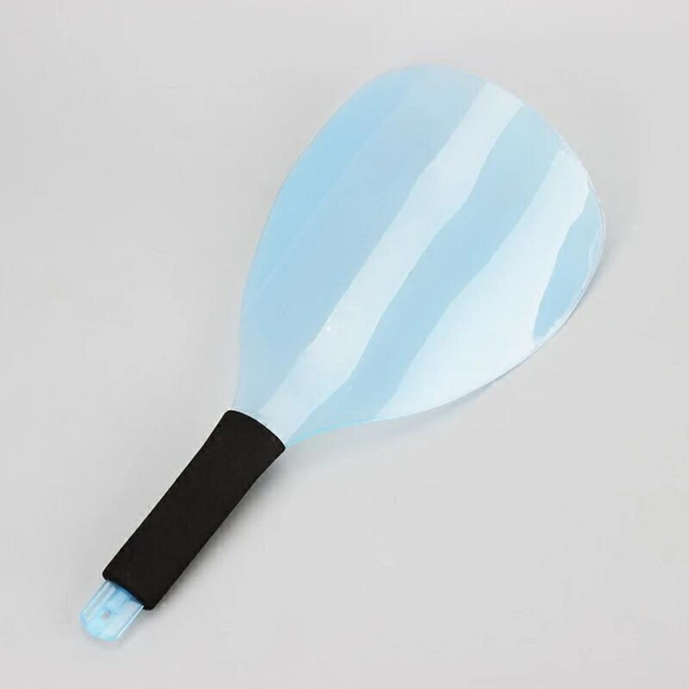 1pcs Hair Salon Face Shield Plastic Haircut Face Protector Mask with Sponge Handle Reusable Face Mask Cover Makeup Protector