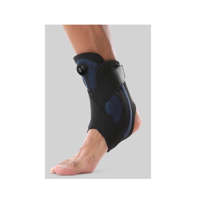 High Quality Adjustable Sports Ankle Brace With Stabilizer on Two Side Foot Orthosis Ankle Support With Straps Ankle Support SIze adjustable