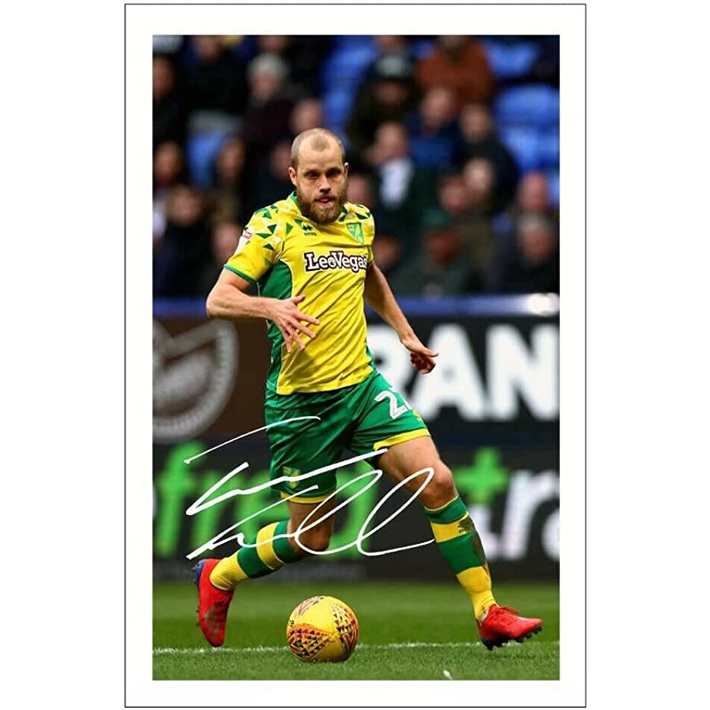Kaufe TEEMU PUKKI Signed 6X4 Inch Photo Poster painting Print Pre Printed Signature Norwich City