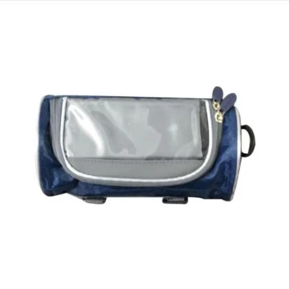 New 1 Pcs Bicycle Head Frame Holder Zipper Pack Storage Bags Waterproof Shoulder Straps Tube Pockets Window Front Cycling