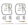 2 Sets Motorcycle Carburetor Rebuild Repair Kit Replacement for Vulcan 500 EN500C LTD 1996?2009