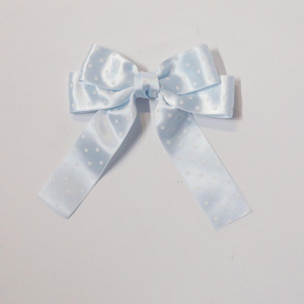women's polka dot bow hair clips, fashionable cute hair accessories for the back of the head, suitable for afternoon tea, Mother