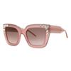 Carolina Herrera Brown SHaded Cat Eye LadieS SunglaSSeS Her 0130 S 0fwm Ha 52