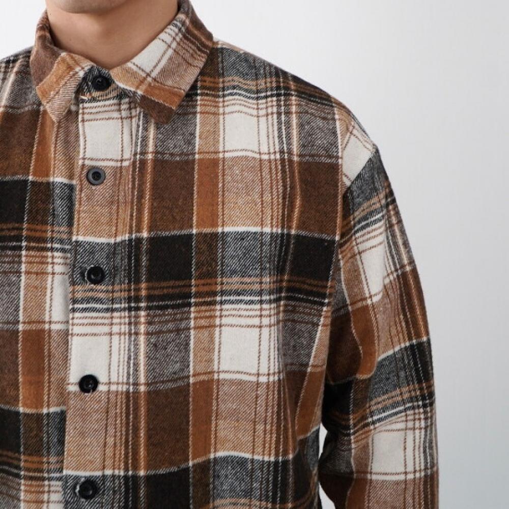 Onl Men S overSized Check Shirt